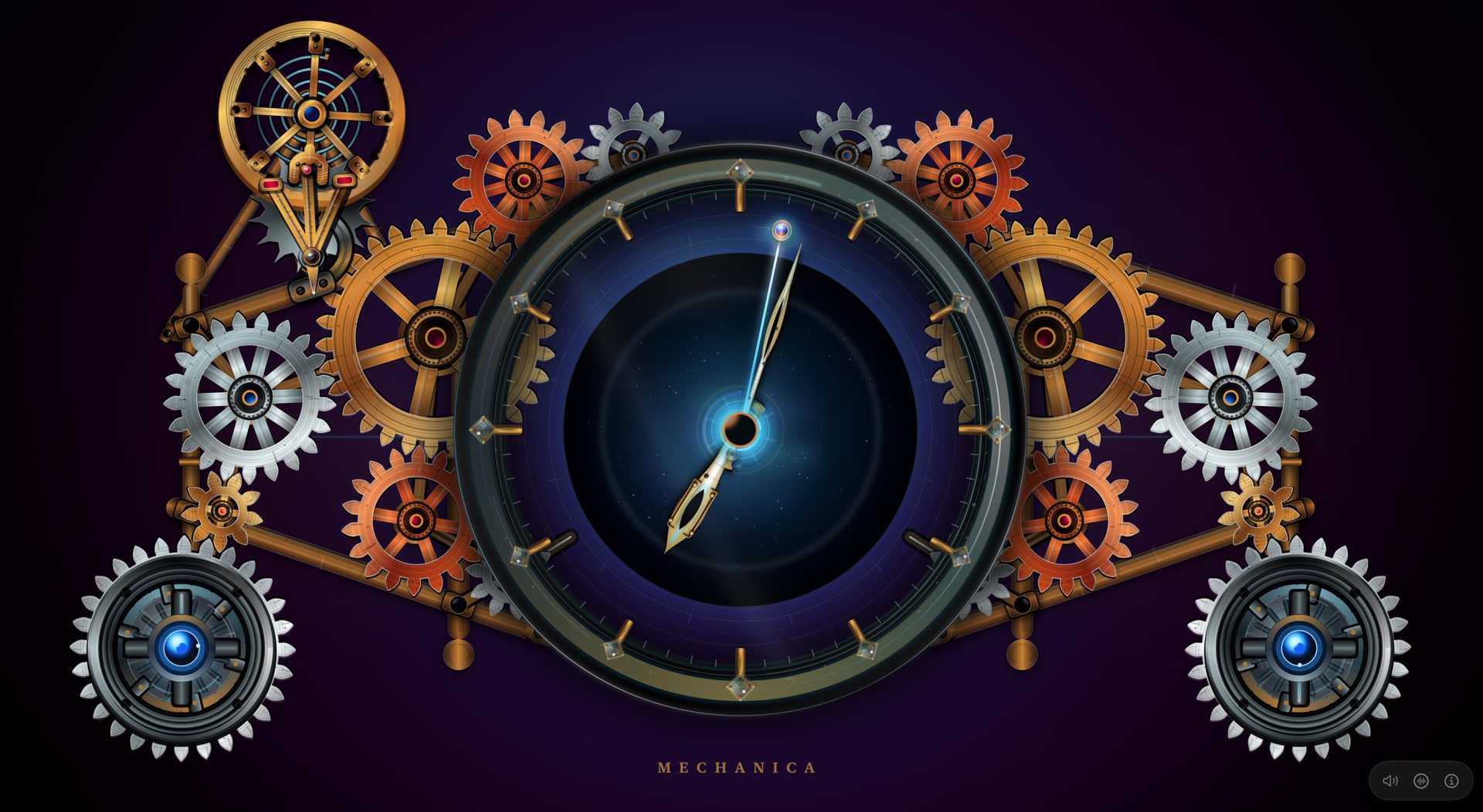 Mechanica mechanical clock